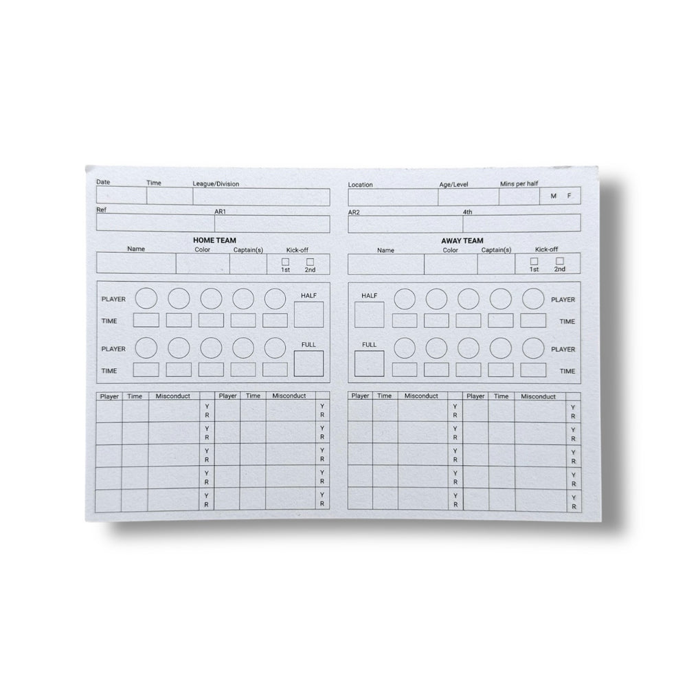REFEREE NOTEPAD | Duktig Brand