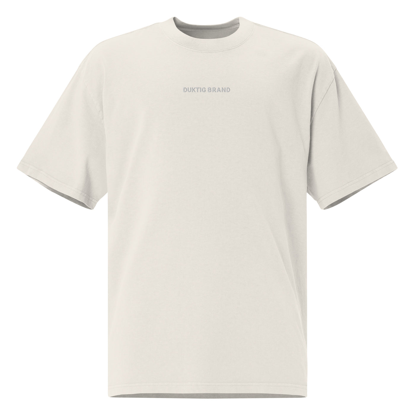 DUKTIG BRAND OVERSIZED FADED T-SHIRT