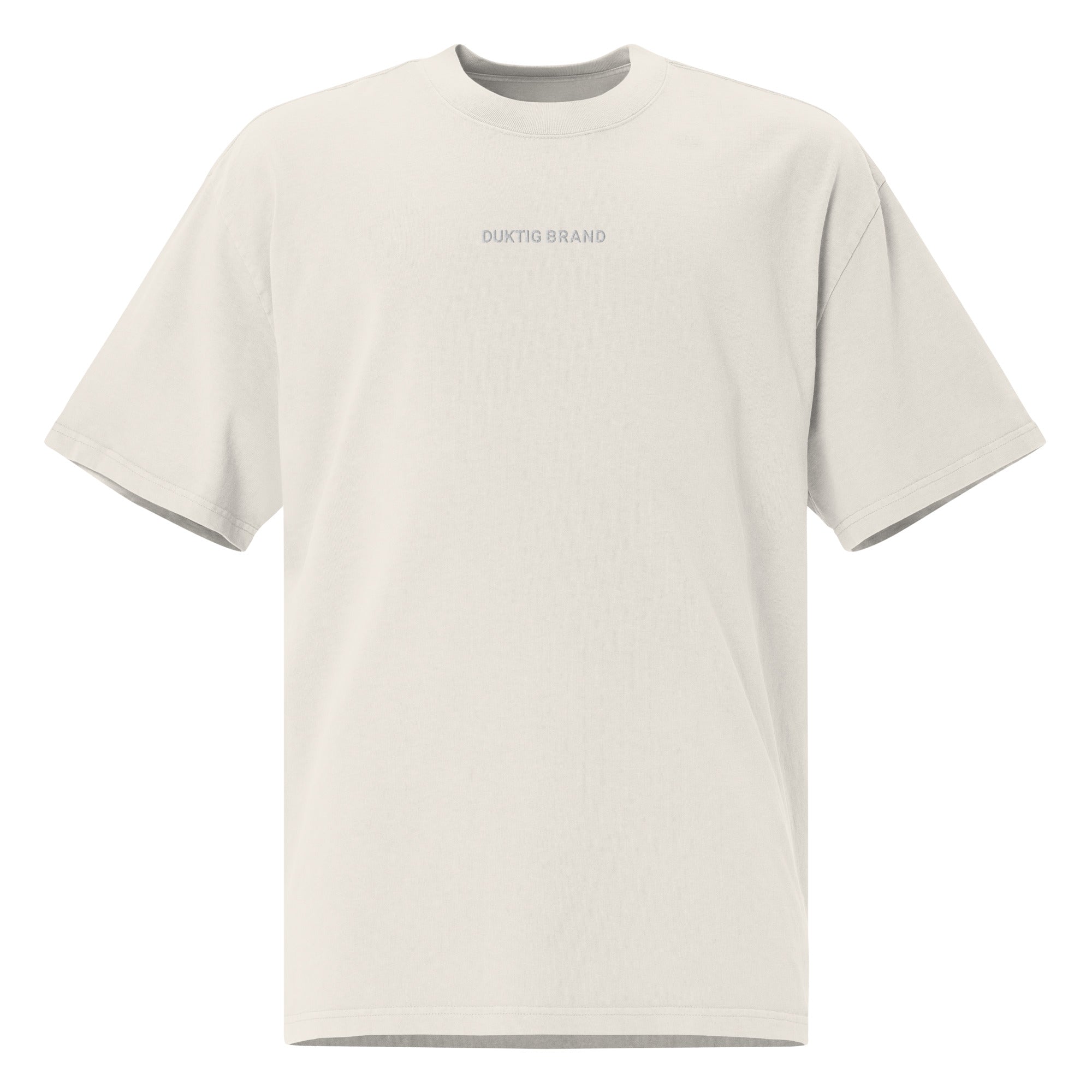 DUKTIG BRAND OVERSIZED FADED T-SHIRT